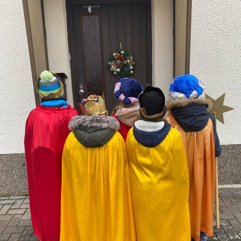 Sternsinger unterwegs