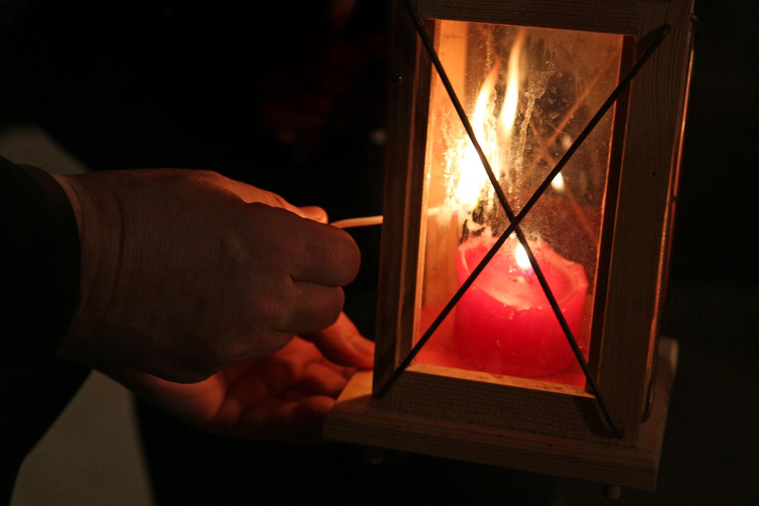 Friedenslicht aus Betlehem - Weitergabe